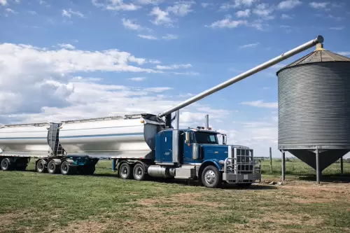 Trucking delivery route